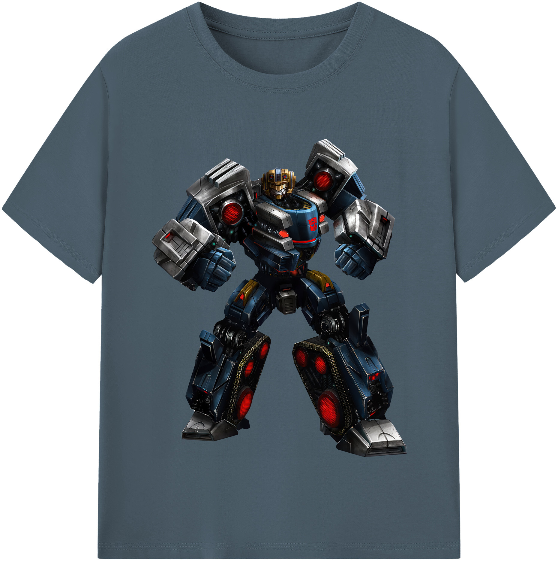 （画像用） Transformers トランスフォーマー 綿100％半袖Tシャツ（フロントプリント）